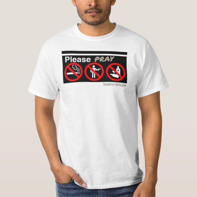 "Please PRAY" shirt (Front)
