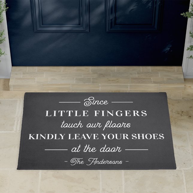 Please Remove Your Shoes Personalized Doormat (Creator Uploaded)