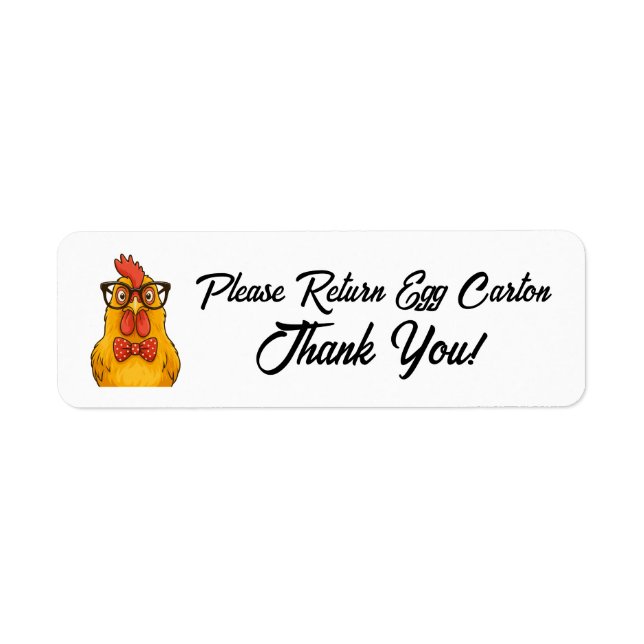 Please Return Egg Carton Farm Fresh Eggs (Front)