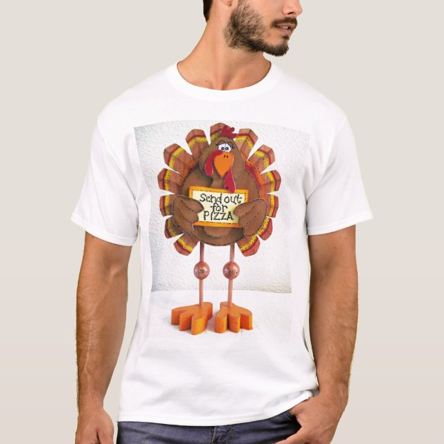 PLEASE Send out for pizza ! T-Shirt (Front)
