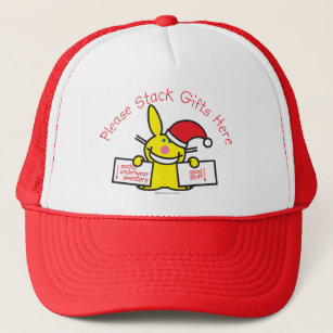 Please Stack Gifts Here Trucker Hat