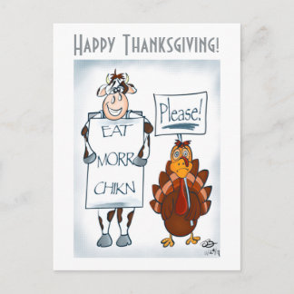 Please Thanksgiving Postcard