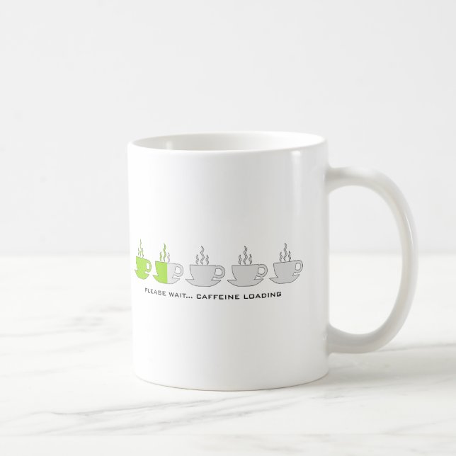 Please Wait... Caffeine Loading Coffee Mug (Right)