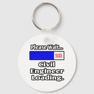 Please Wait...Civil Engineer Loading Keychain