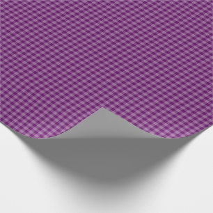 Pleasing Purples 01 Gingham-Gift Wrapping Paper