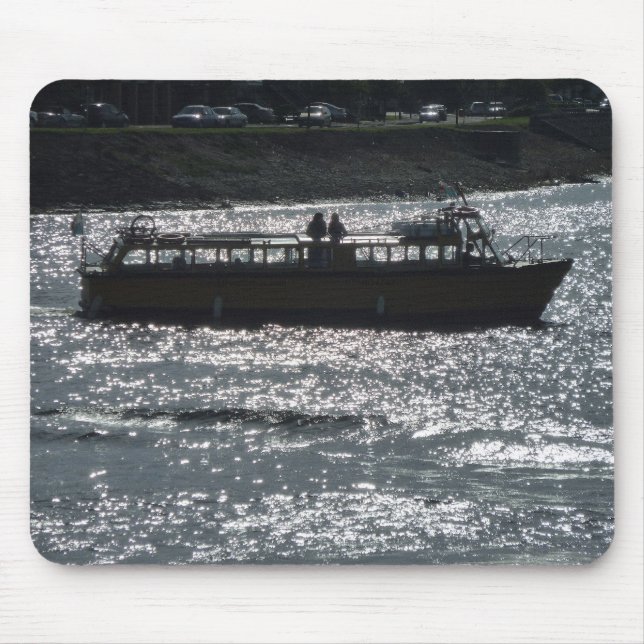 Pleasure Craft, Cardiff Bay Harbour Mouse Pad (Front)