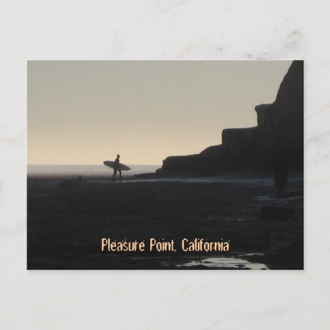 Pleasure Point, California Postcard (Front)