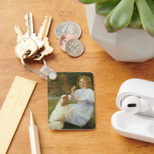 Pleasures of Hope by William Henry Gore Keychain