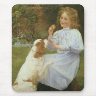 Pleasures of Hope by William Henry Gore Mouse Pad