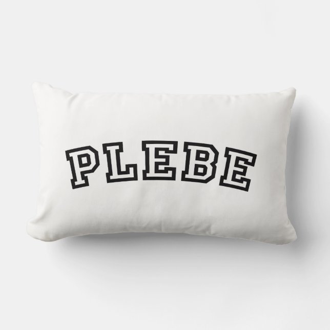 PLEBE LUMBAR PILLOW (Front)