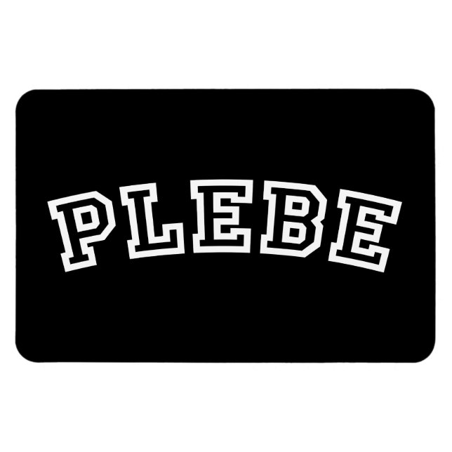 PLEBE MAGNET (Horizontal)
