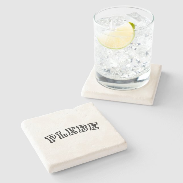 PLEBE STONE COASTER (Side)