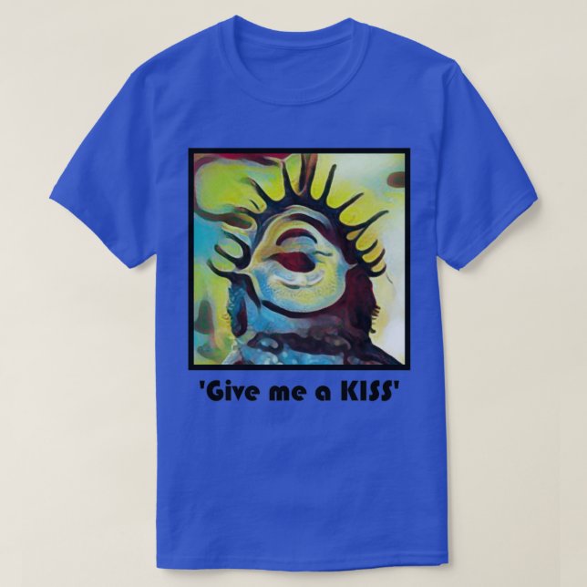 Pleco Aquarium Kiss T-Shirt (Design Front)
