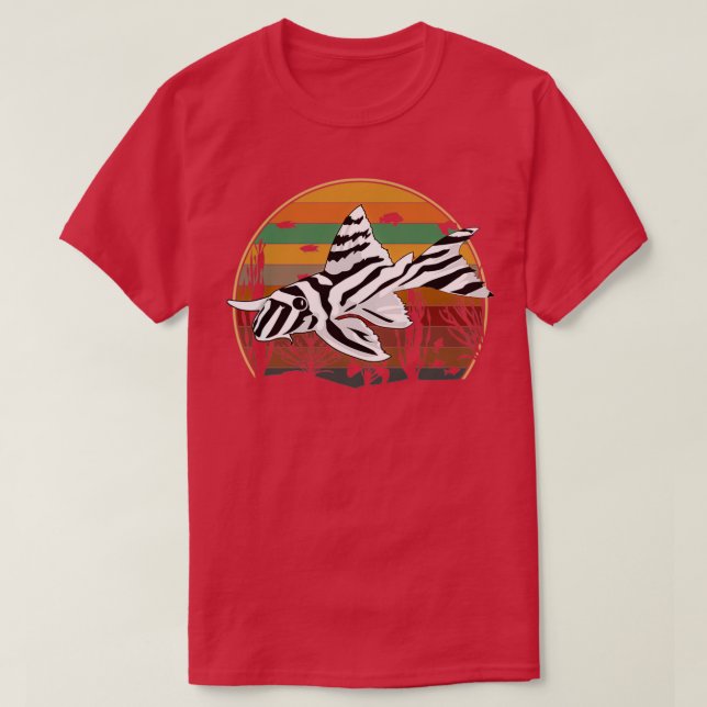 Plecostomus Pleco T-Shirt (Design Front)