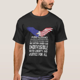 Pledge Allegiance To The Flag Usa T-Shirt