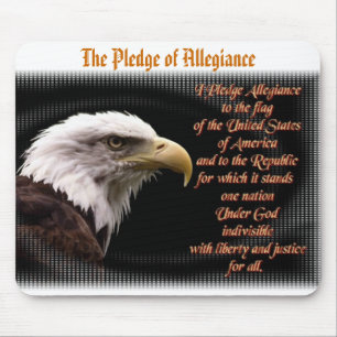 Pledge of Allegiance Mousepad