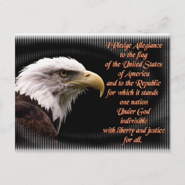 Pledge of Allegiance Postcard (Front)