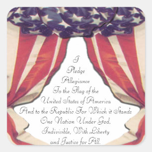 Pledge of Allegiance Stickers