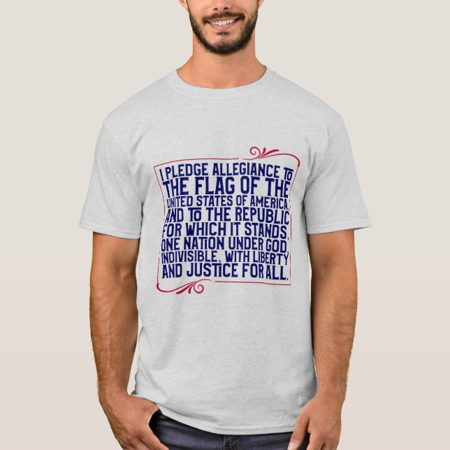 Pledge of Allegiance T-Shirt (Front)