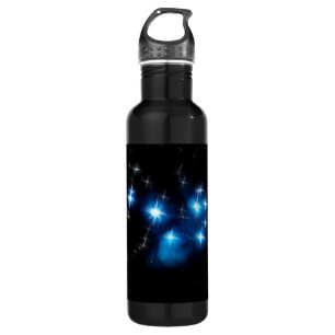 Pleiades Blue Star Cluster 710 Ml Water Bottle