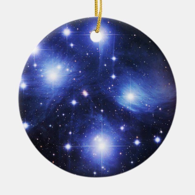 Pleiades Ceramic Ornament (Front)