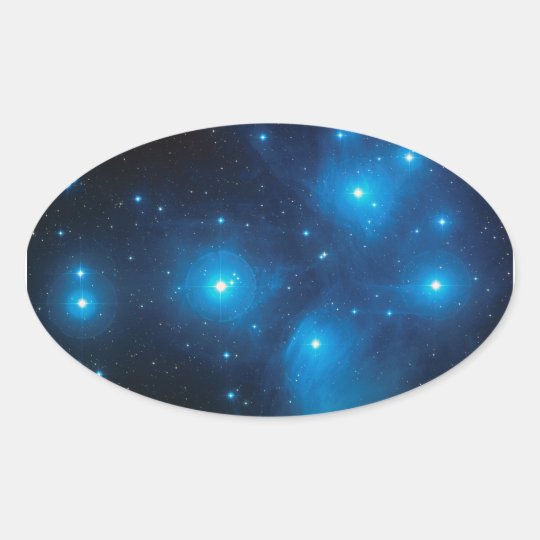 Pleiades Oval Sticker