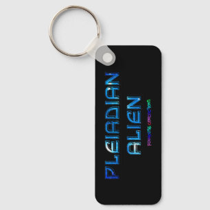 Pleiadian Alien Keychain