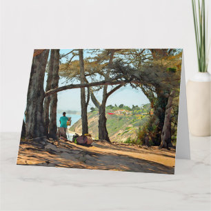 PLEIN AIR Jumbo Greeting Card