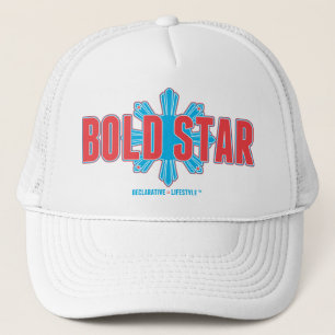 Plein casquette de camionneur de logo d'étoile