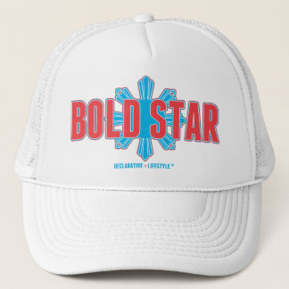 Plein casquette de camionneur de logo d'étoile