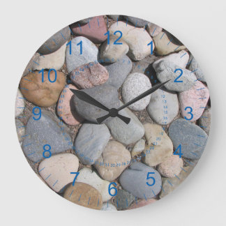 Plein de rochers Grande horloge ronde
