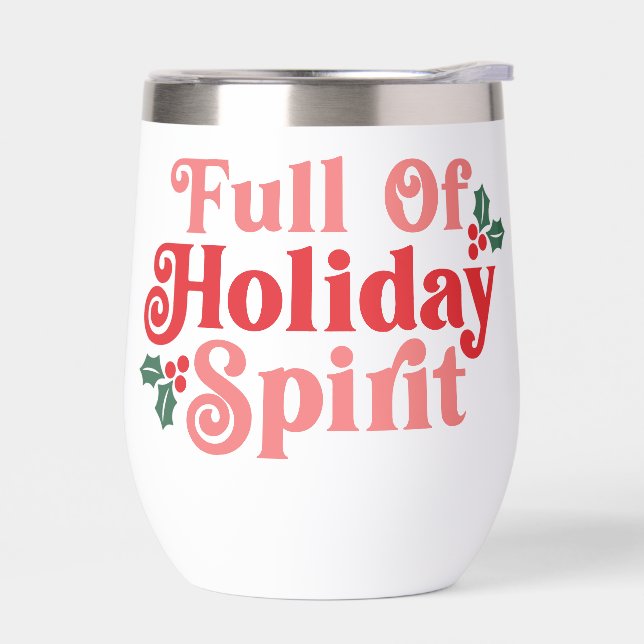 Plein d'esprit de vacances - Typographie festive (Gauche)