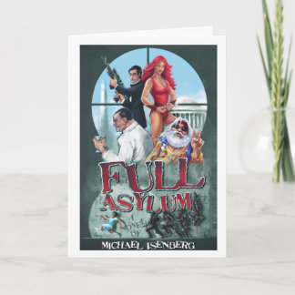 Pleine carte de voeux d'asile