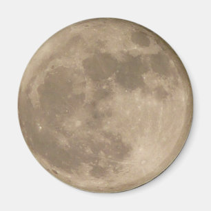Pleine lune magnétique de lune Frigo aimants cadea
