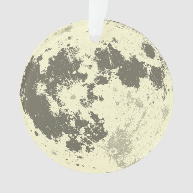 Pleine lune Supermoon lumineux (devant)