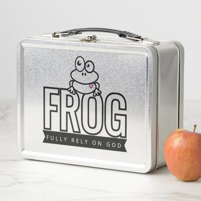 Pleinement confiance sur Dieu Christian Lunch Box (En situation)