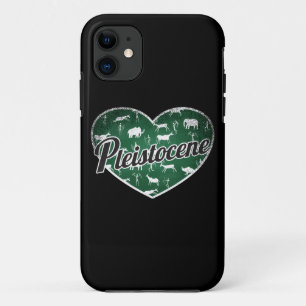 Pleistocene Retro Heart Blackboard Love iPhone 11 Case