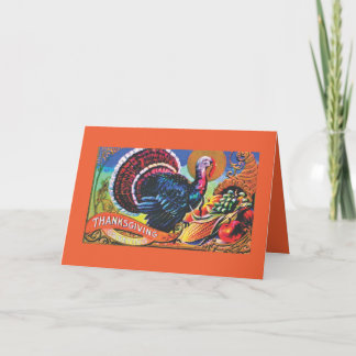 Plentiful Thanksgiving Holiday Card