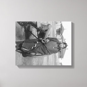 "Plenty Horses" Who Slew Lieut. Casey Photograph Canvas Print