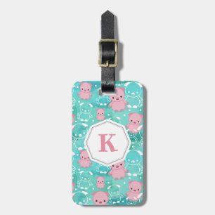 Plenty of Pigs - Monogrammed Luggage Tag