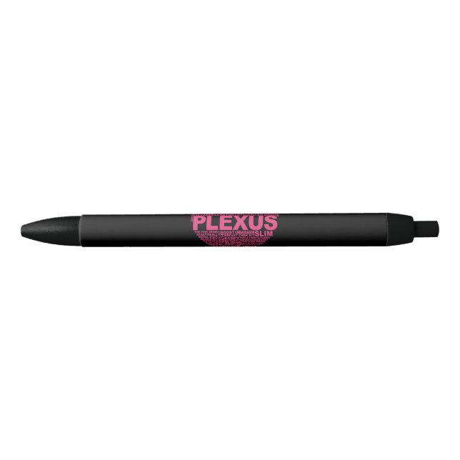 Plexus Heart! Black Ink Pen (Front)