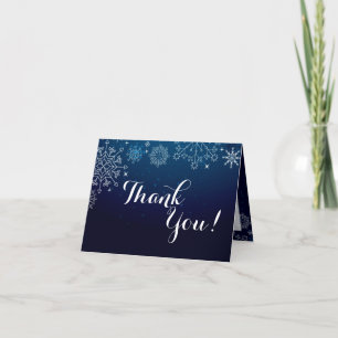 Pliage Carte de remerciements hiver Flammes de nei