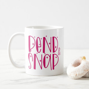 "Plier et accrocher." Mug