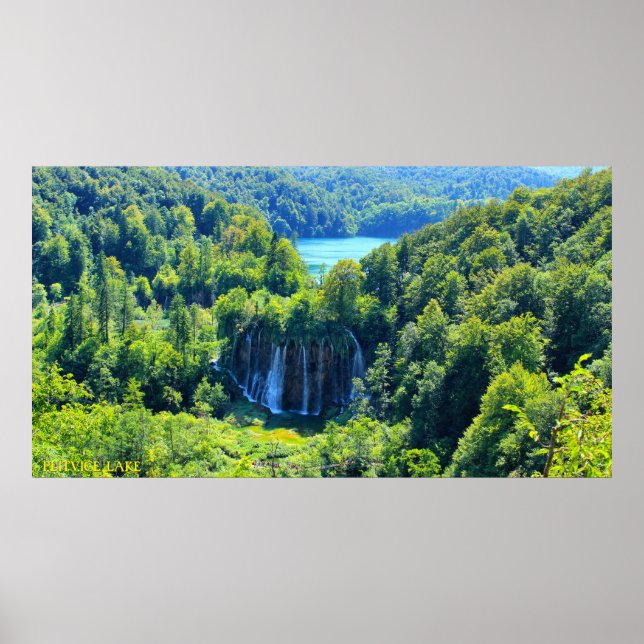 Plitvice Lake Poster (Front)