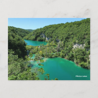 Plitvice Lakes Croatia Postcard