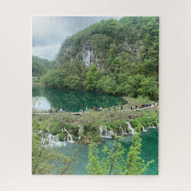 Plitvice Lakes  Jigsaw Puzzle (Vertical)