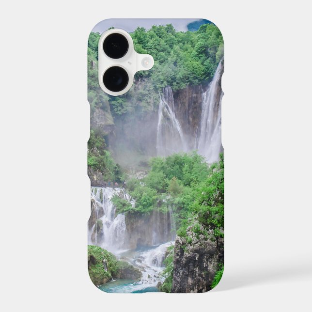 Plitvice lakes waterfall (Back)