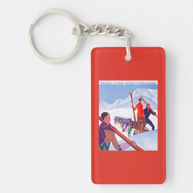 PLM Railway Promotional Poster Keychain (Front)