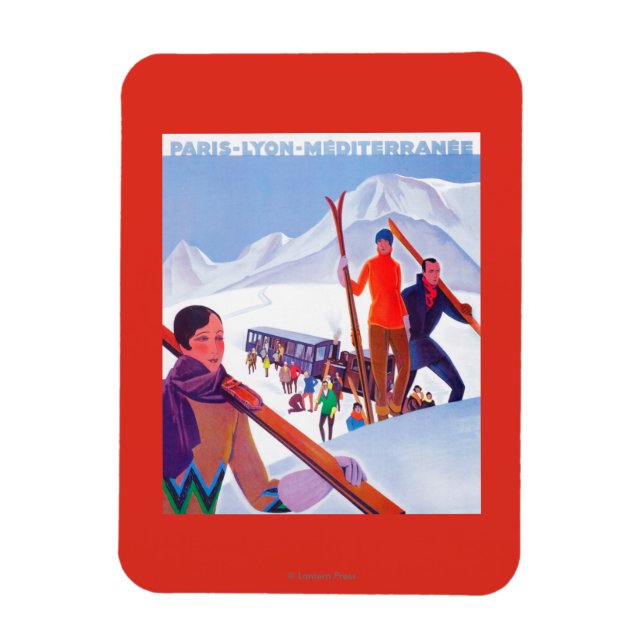 PLM Railway Promotional Poster Magnet (Vertical)