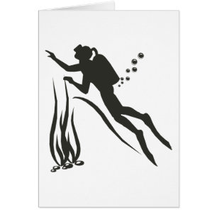 Plongeur autonome très drôle